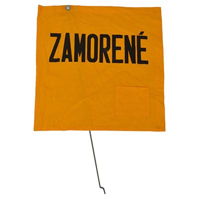 Drapeau « ZAMORENÉ » JAUNE