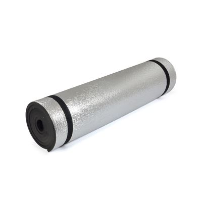 Matelas Alu-Comfort avec feuille d'aluminium NOIR