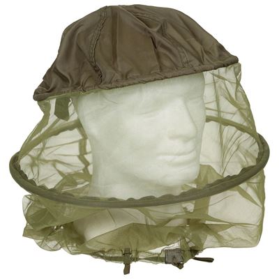 Chapeau avec moustiquaire et arceau original AČR VERT