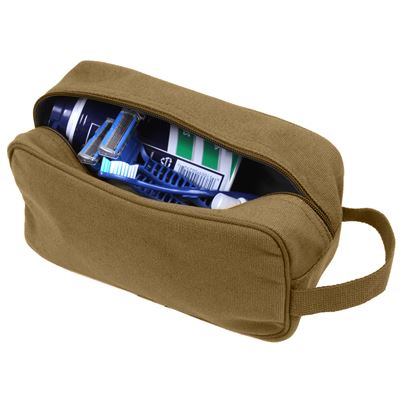 Trousse de toilette/trousse hygiénique COYOTE BROWN ROTHCO 8126CB 2