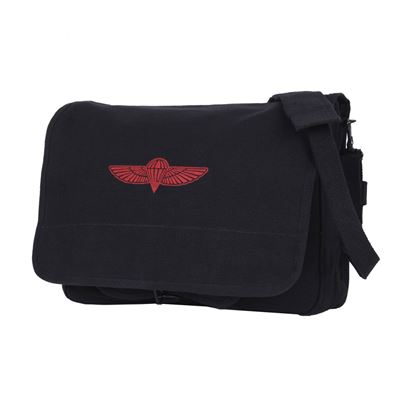 Sac à bandoulière ISRAELI PARATROOPER NOIR ROTHCO 8127 2