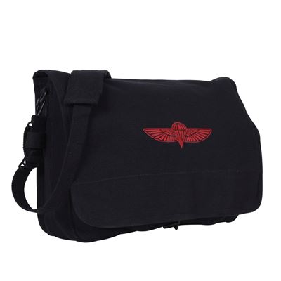 Sac à bandoulière ISRAELI PARATROOPER NOIR