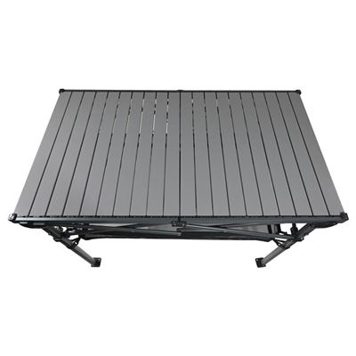 Table pliante à ciseaux ALU à lamelles avec espace de rangement ostatní 813495 4