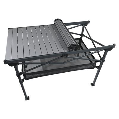 Table pliante à ciseaux ALU à lamelles avec espace de rangement ostatní 813495 3