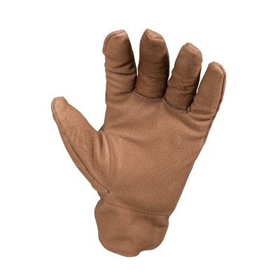 Gants en cuir pour femmes MARRON Armée tchèque 815477 2
