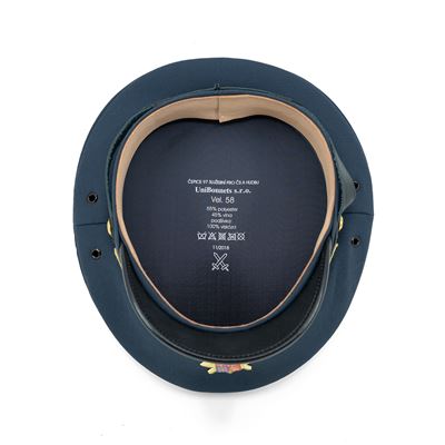 Casquette / Casquette de la Garde d'honneur de la République tchèque avec insigne doré BLEU Armée tchèque 816019-M 2