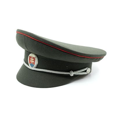 Brigadýrka SK insigne argenté, ligne rouge VERTE