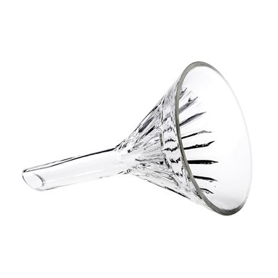 Entonnoir en verre nervuré 140/100/20  81660-140 2