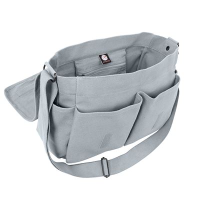 Sac à bandoulière VINTAGE 38 x 28 x 15 cm GRIS ROTHCO 8172 2