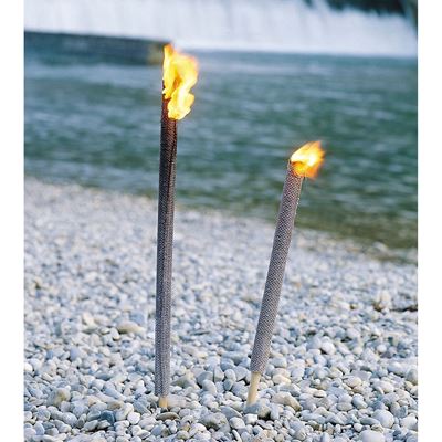 Bougies en cire 4 pièces 3x50cm (100min) basic NATURE 820300 6