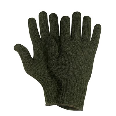 Gants d'hiver US VERTS en laine