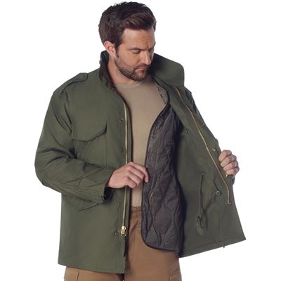 Veste US M65 avec doublure VERTE ROTHCO 8238 5