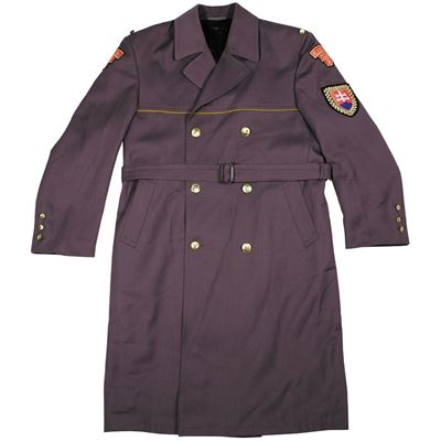 Manteau long de la fanfare militaire SLOVAQUIE VIOLET d'occasion Armée slovaque 8248772 2