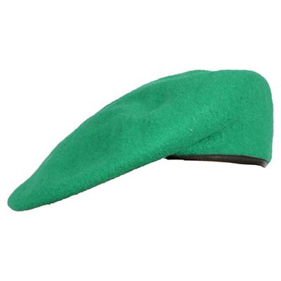 Baret AČR SVĚTLE ZELENÝ (béret vert clair) utilisé