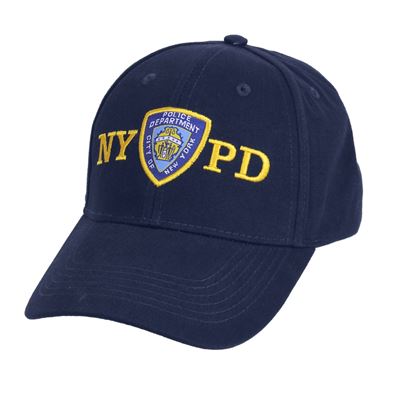 Casquette LICENSED NYPD SHIELD baseball BLEUE