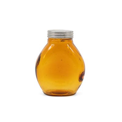 Flacon en verre avec bouchon PLIVÁTKO et mesure de 100 ml MARRON