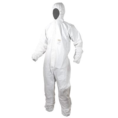 Combinaison de protection SECUTEX PRO type 5/6 avec capuche BLANCHE taille XL