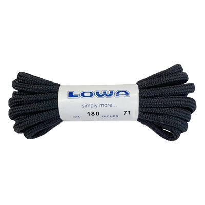 Lacets LOWA 180 cm NOIRS