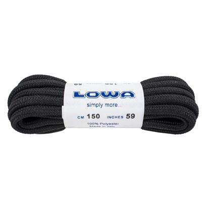Lacets LOWA 150 cm NOIRS