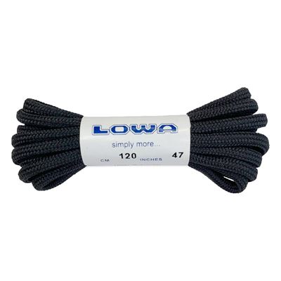 Lacets LOWA 120 cm NOIRS