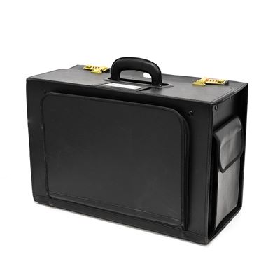 Sacoche pour appareils de navigation 2100 OUTSIDER en cuir NOIR