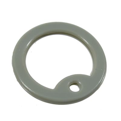 Tampons pour plaques d'identification GRIS paire