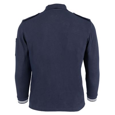Polo à manches longues MARINE NATIONALE BLEU Armée française 8405145 2