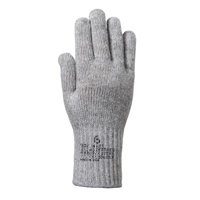 Gants en laine US GRIS Armée américaine 8418GRY 2