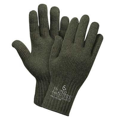 Gants en laine US VERTS