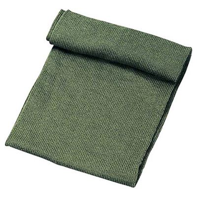 Écharpe US VERTE en laine, longueur 138 cm