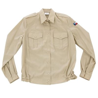 Chemise AČR vz.97 avec élastique, manches longues, beige