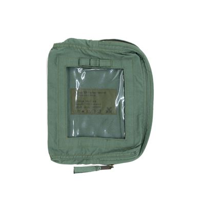 Poche pour pantalon ou combinaison destinée aux pilotes de l'armée tchèque (AČR) 07 VL VERTE