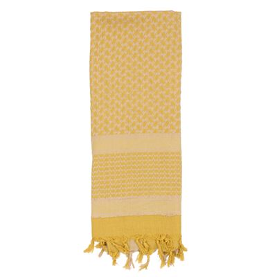 Foulard SHEMAGH 105 x 105 cm DESERT SAND/TAN