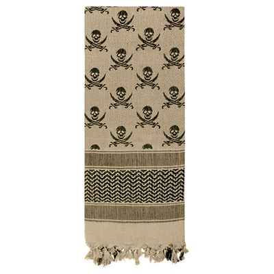 Foulard SHEMAGH LEBKY 107 x 107 cm DESERT