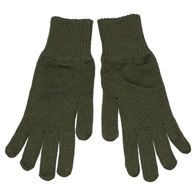 Gants à doigts ČSLA/AČR tricotés VERTS