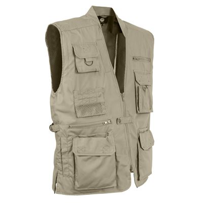 Gilet Concealed 27 poches KHAKI