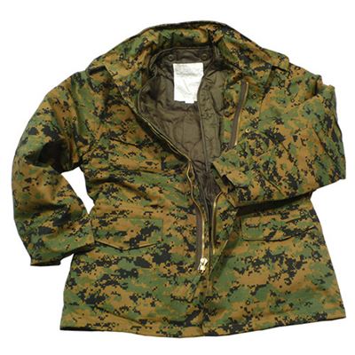 Veste US M65 avec doublure DIGITAL WOODLAND ROTHCO 8590 4
