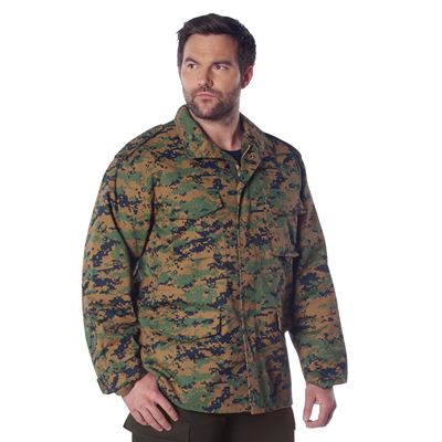 Veste US M65 avec doublure DIGITAL WOODLAND ROTHCO 8590 6