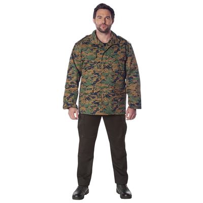 Veste US M65 avec doublure DIGITAL WOODLAND ROTHCO 8590 4