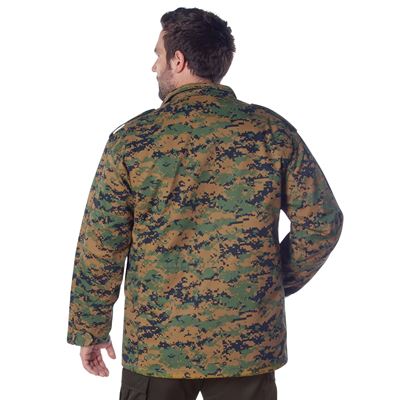 Veste US M65 avec doublure DIGITAL WOODLAND ROTHCO 8590 3