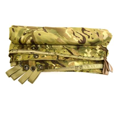 Bâche / abri britannique 220 x 240 cm MTP d'occasion Armée britannique BASHM-G 2