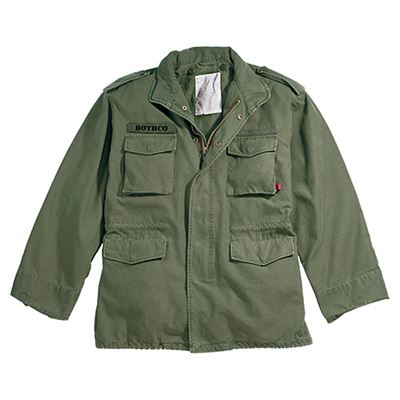 Veste US M65 VINTAGE VERTE