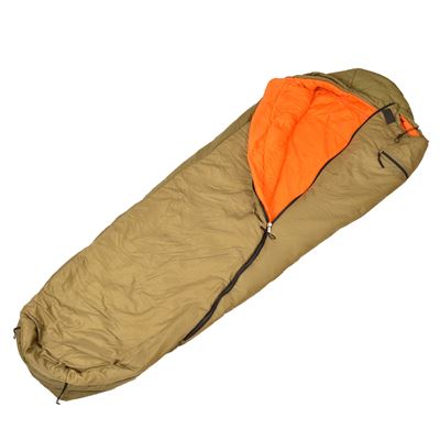 Sac de couchage AČR modèle 2000 PZ d'hiver VERT-ORANGE d'occasion Armée tchèque 860450501 4
