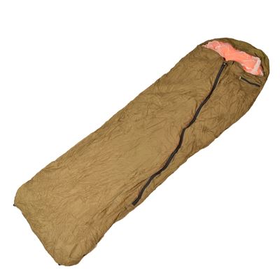 Sac de couchage AČR PZ 2000 été VERT-ORANGE d'occasion II qualité - déchiré