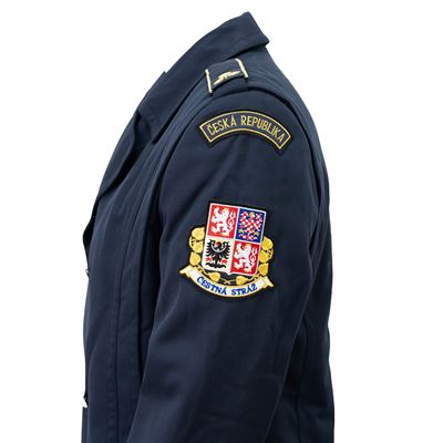 Manteau de la garde d'honneur du château de la République tchèque BLEU hiver Armée tchèque 8609212-MZ 2