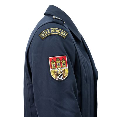 Manteau de la garde d'honneur du château de la République tchèque BLEU hiver Armée tchèque 8609212-MZ 3
