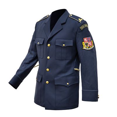 Veste de garde d'honneur ou de château de la République tchèque BLEUE