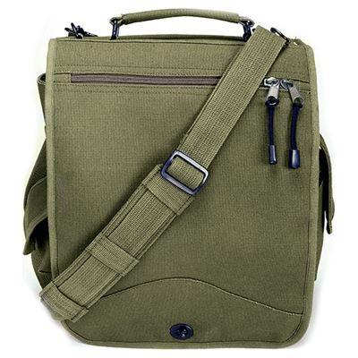 Sac à bandoulière VINTAGE M-51 30 x 35 x 15 cm VERT