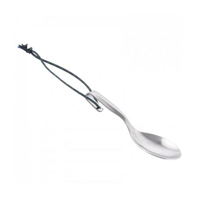 Cuillère en acier inoxydable incurvée dans la gamelle BAGR