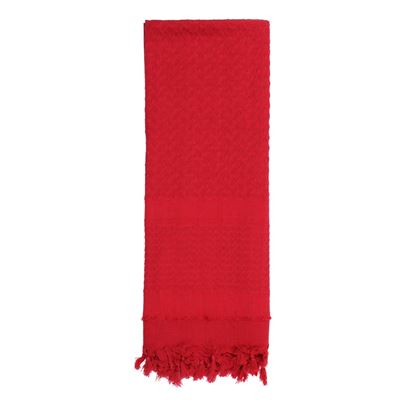 Foulard SHEMAGH SOLID 107 x 107 cm ROUGE